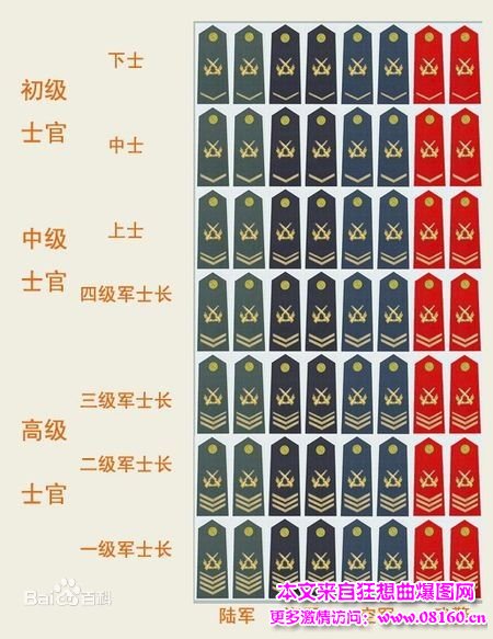 中国女六级士官待遇,解放军有多少6级士官,六