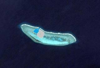 中国南海造岛全貌最新消息图片,外媒称中国在