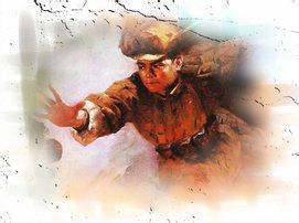 黄继光英雄事迹纪念馆图片,黄继光血肉之躯挡