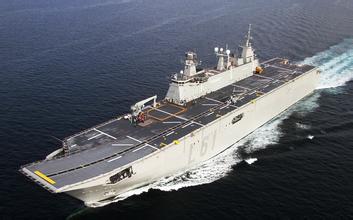 日本最新一艘准航母下水图,日本现在有几艘航