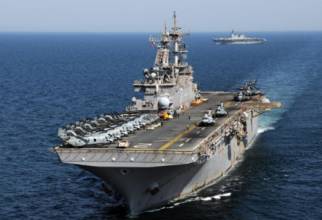 日本最新一艘准航母下水图,日本现在有几艘航