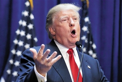 特朗普参选美国总统的支持率及财富,特朗普对