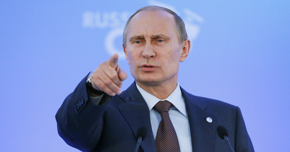 俄罗斯总统普京警告中国 普京参加中国阅兵图