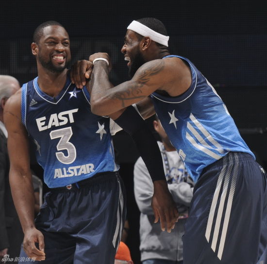 詹姆斯对韦德的评价 詹姆斯和韦德的关系 NBA