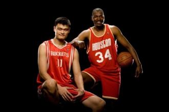 2016年姚明入选名人堂照片,姚明6项数据火箭