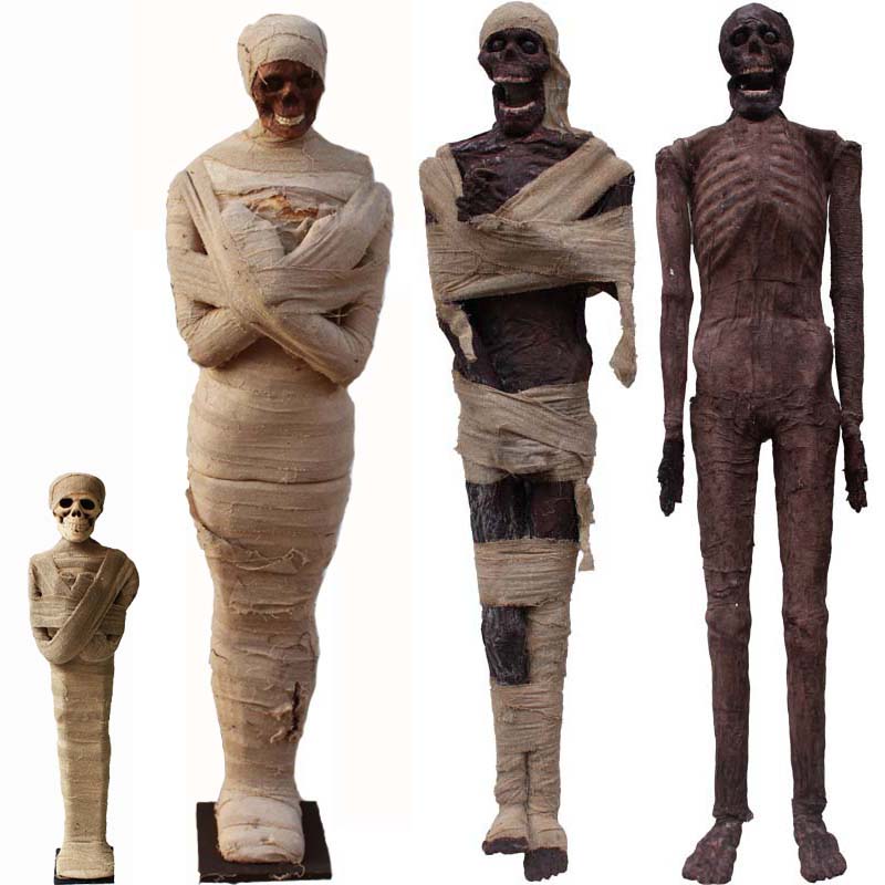 展出世界最小木乃伊 蒙古国现高僧木乃伊200年