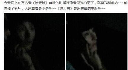 张柏芝支持谢霆锋新片两人复合了吗真相谢霆锋离婚后谈张柏芝说了