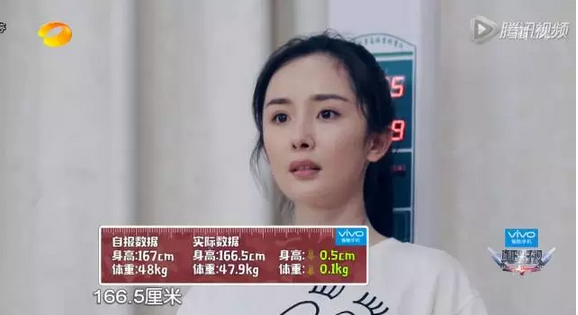 杨幂佟丽娅真实身高体重多少曝光杨幂素颜照谎报年龄是怎么回事
