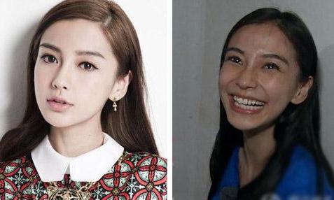 杨颖素颜照与化妆对比黑历史曝光 angelababy整容前后照片差别大