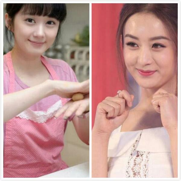 赵丽颖与张娜拉相似度对比照谁漂亮 赵丽颖的偶像是张娜拉真的吗