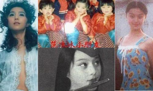 范冰冰16岁青涩旧照嫩出水,范冰冰张丰毅水下假戏真做抓奶视频图