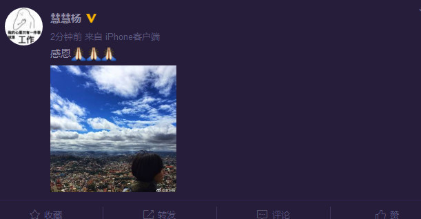 宋喆被抓前妻杨慧微博说了啥?