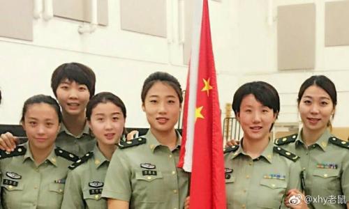 女排袁心玥是军人吗军装照片?袁心玥多高为什么那么高男人们都怕