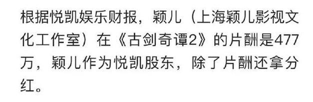 颖儿身价多少亿一年收入是多少 颖儿的家庭背景是哪个公司的艺人