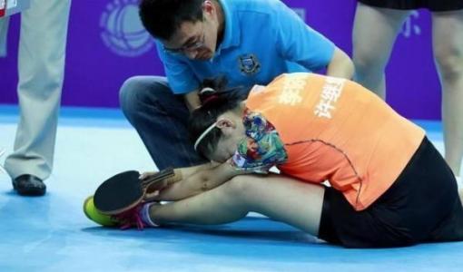 女运动员生理期的尴尬图片用什么 竟然这么做太让人心疼了